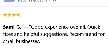 Client Testimonial 4